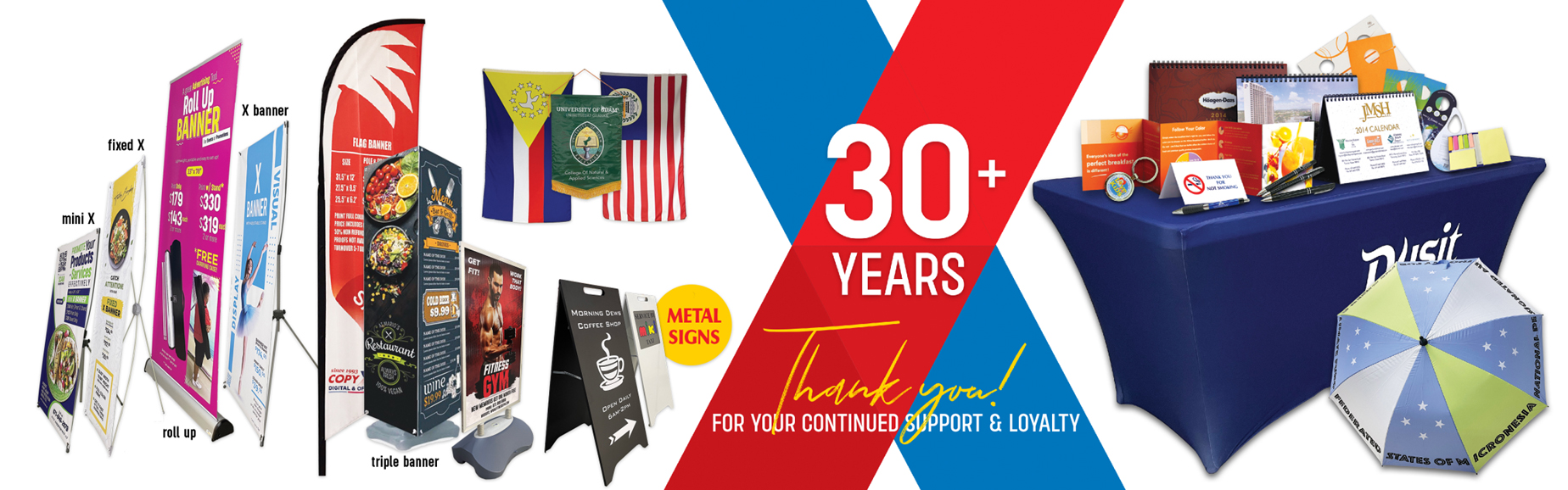 Copy Express - Your One-Stop Print Shop serving Guam for 30+ years with banners, promotional products, and more